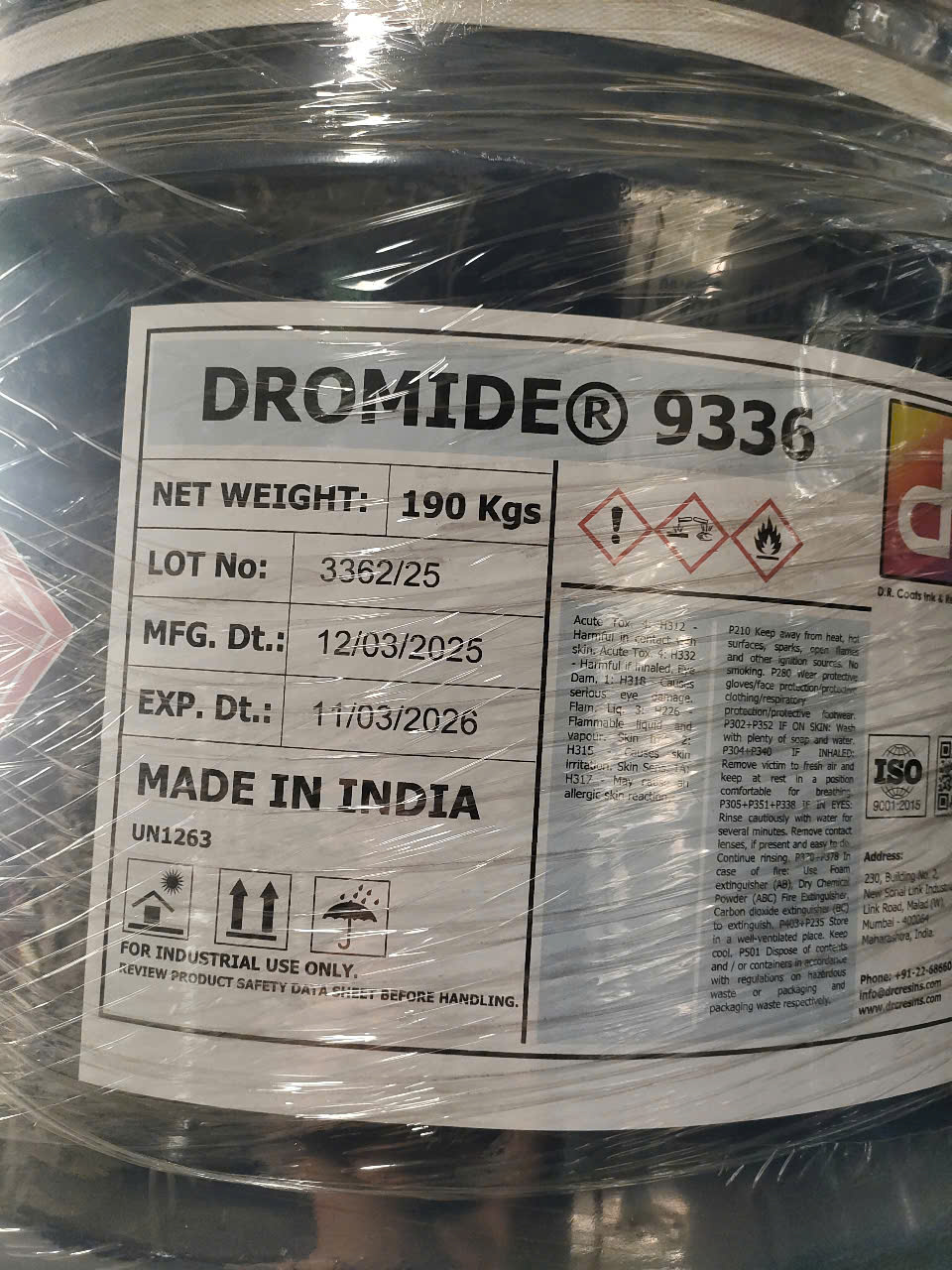 Khám Phá Dromide® 9336 - Giải Pháp Hoàn Hảo Cho Hệ Epoxy Chất Lượng Cao